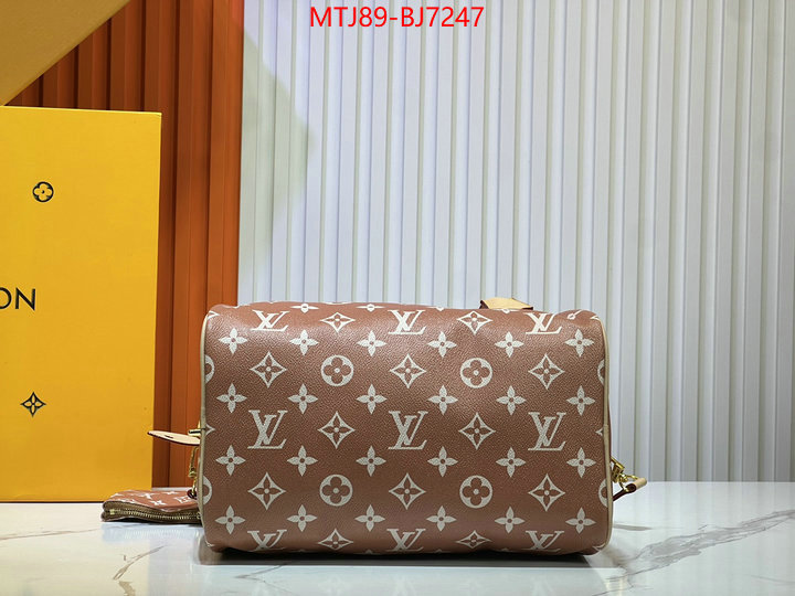 LV Bags(4A)-Speedy- aaaaa replica ID: BJ7247 $: 89USD,