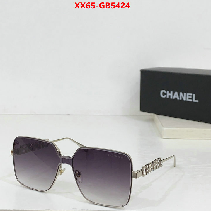 Glasses-Chanel buy high-quality fake ID: GB5424 $: 65USD