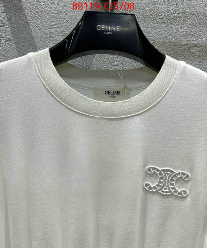 Clothing-Celine aaaaa quality replica ID: CJ5708 $: 119USD