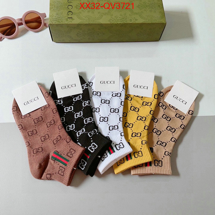 Sock-Gucci how to buy replcia ID: QV3721 $: 32USD