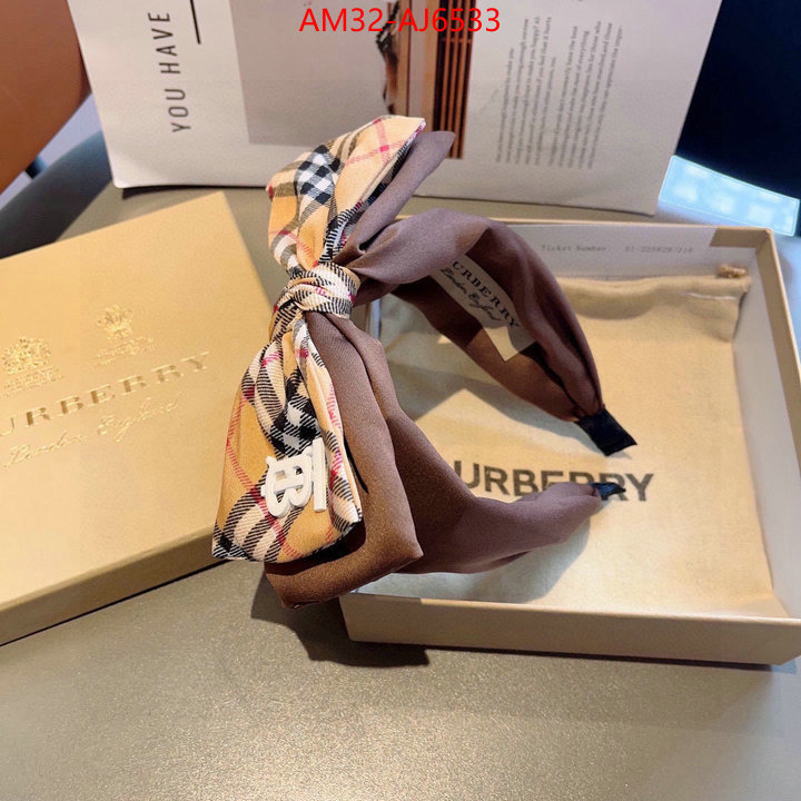 Hair band-Burberry best replica ID: AJ6533 $: 32USD