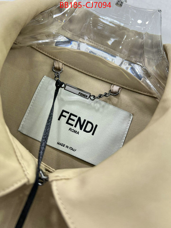 Down jacket Women-Fendi what is a 1:1 replica ID: CJ7094 $: 185USD