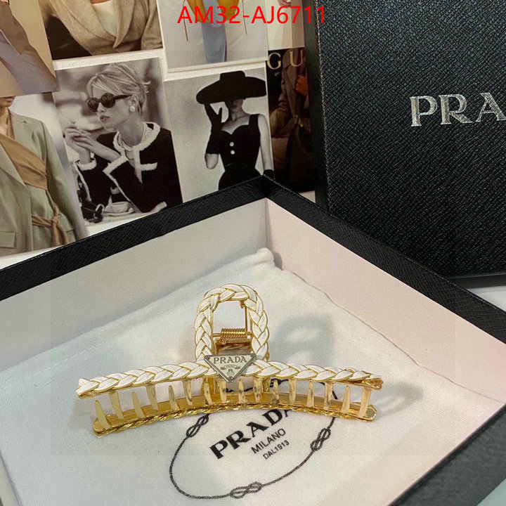 Hair band-Prada the highest quality fake ID: AJ6711 $: 32USD