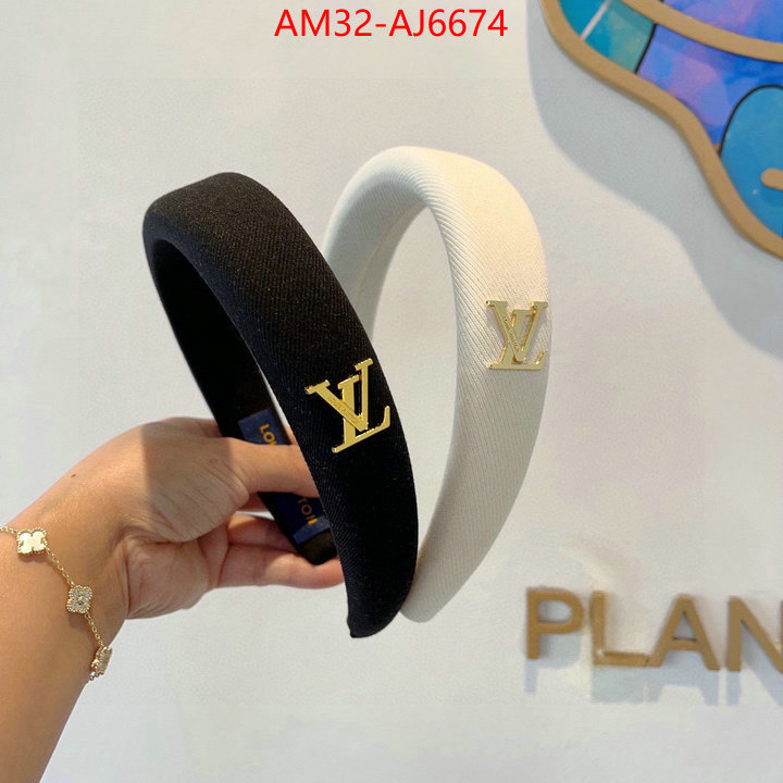 Hair band-LV new designer replica ID: AJ6674 $: 32USD