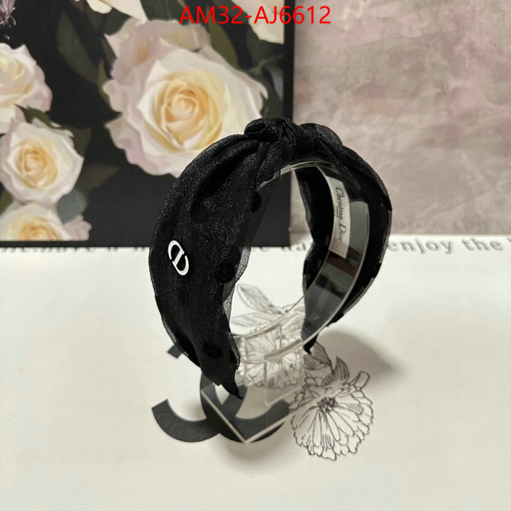 Hair band-Dior designer 1:1 replica ID: AJ6612 $: 32USD