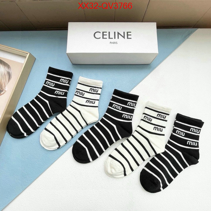 Sock-Miu Miu buy sell ID: QV3766 $: 32USD