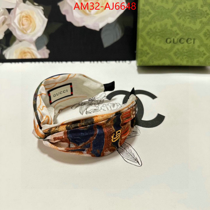 Hair band-Gucci luxury ID: AJ6648 $: 32USD