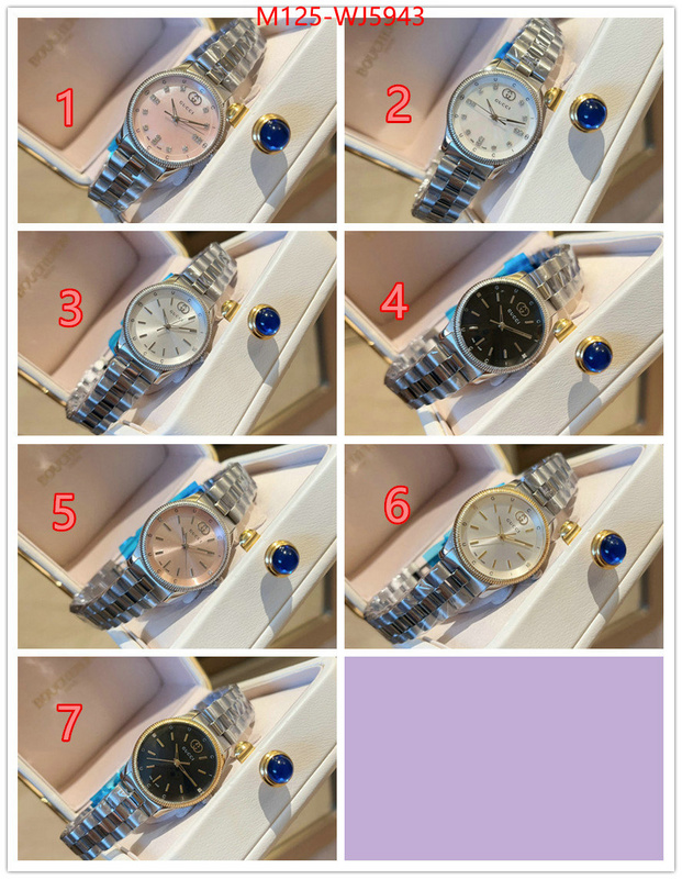 Watch(4A)-Gucci best quality replica ID: WJ5943 $: 125USD