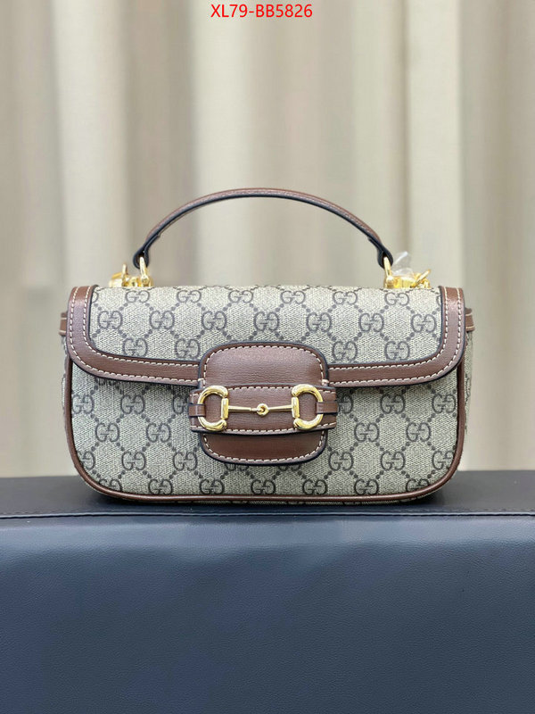 Gucci Bags(4A)-Horsebit- fashion ID: BB5826 $: 79USD,