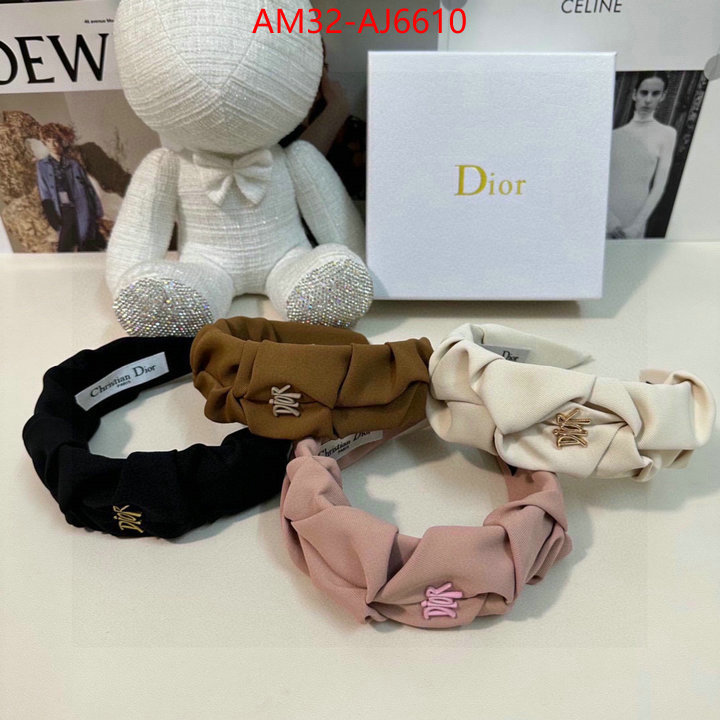 Hair band-Dior how to find designer replica ID: AJ6610 $: 32USD