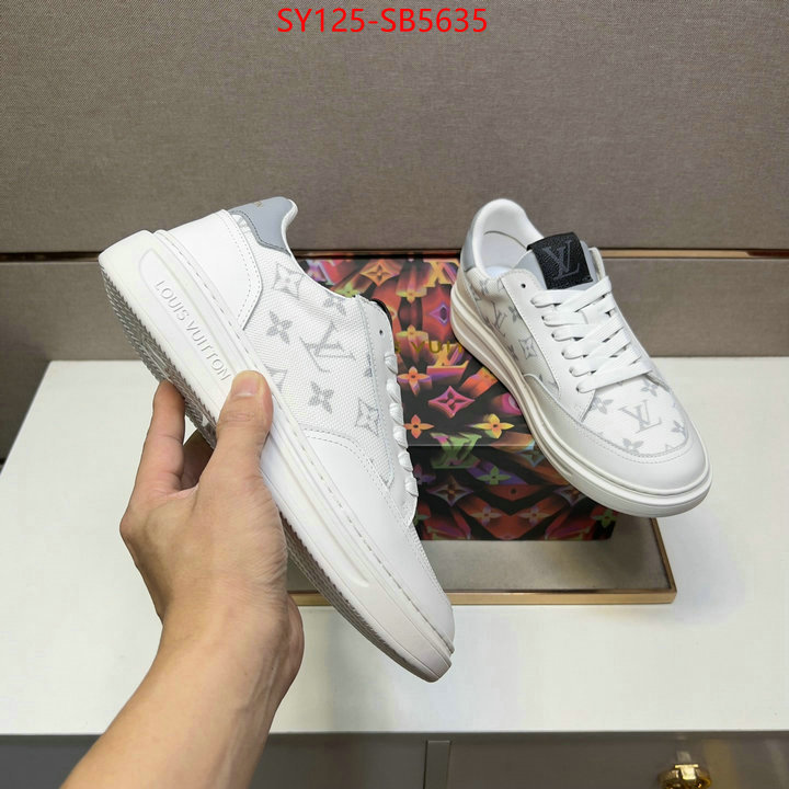 Men Shoes-LV high quality perfect ID: SB5635 $: 125USD