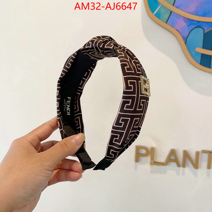 Hair band-Fendi wholesale imitation designer replicas ID: AJ6647 $: 32USD