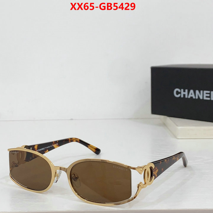 Glasses-Chanel where to buy fakes ID: GB5429 $: 65USD