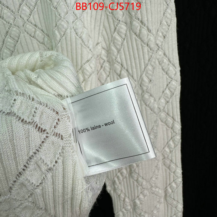 Clothing-Chanel replica 2024 perfect luxury ID: CJ5719 $: 109USD