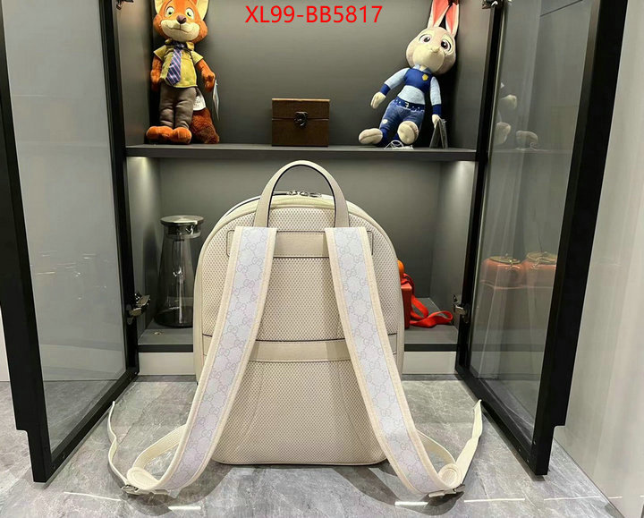 Gucci Bags(4A)-Backpack- top designer replica ID: BB5817 $: 99USD,