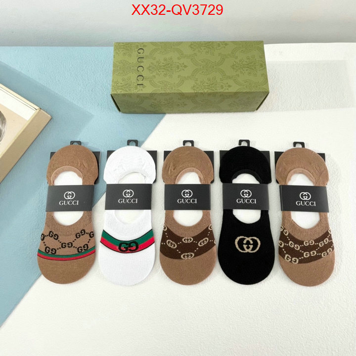 Sock-Gucci buy replica ID: QV3729 $: 32USD