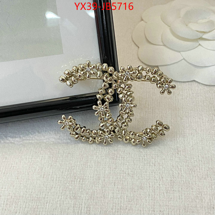 Jewelry-Chanel where to buy high quality ID: JB5716 $: 39USD