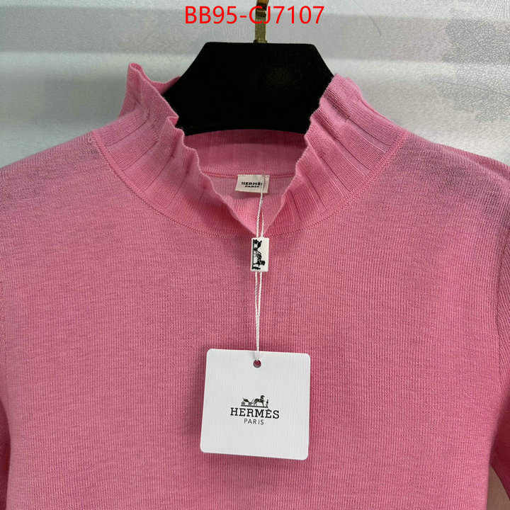 Clothing-Hermes shop cheap high quality 1:1 replica ID: CJ7107 $: 95USD