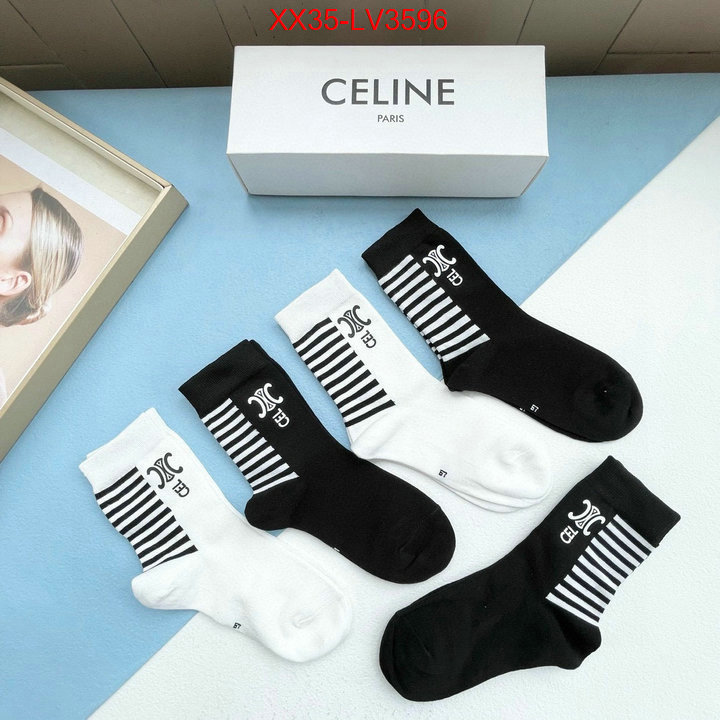 Sock-CELINE where can you buy replica ID: LV3596 $: 35USD