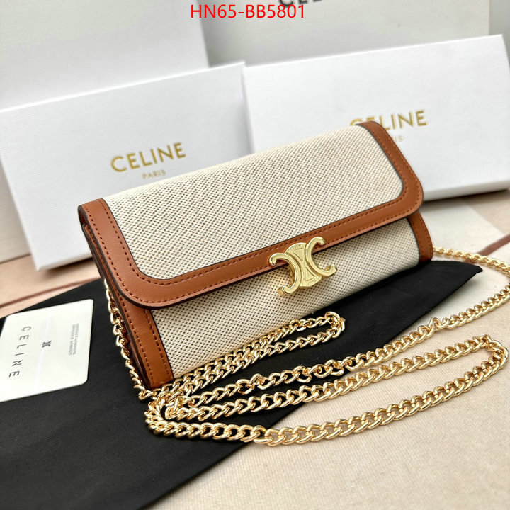 CELINE Bags(4A)-Triomphe Series perfect replica ID: BB5801 $: 65USD,