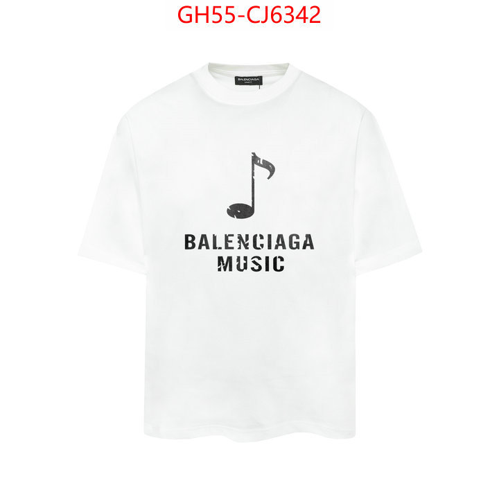 Clothing-Balenciaga sale outlet online ID: CJ6342 $: 55USD