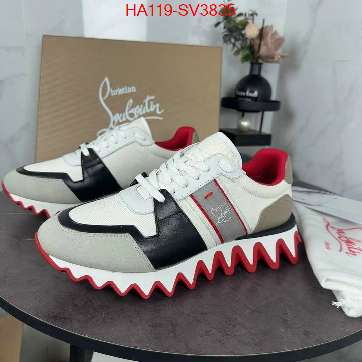 Men Shoes-Christian Louboutin 2024 perfect replica designer ID: SV3835 $: 119USD