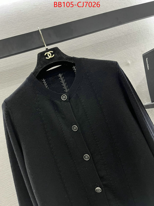 Clothing-Chanel online ID: CJ7026 $: 105USD