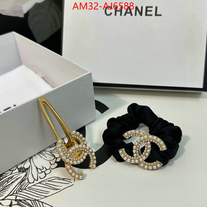 Hair band-Chanel how quality ID: AJ6588 $: 32USD