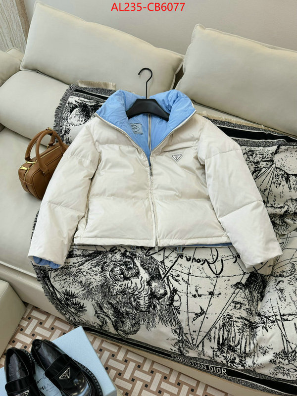 Down jacket Women-Prada replica best ID: CB6077 $: 235USD