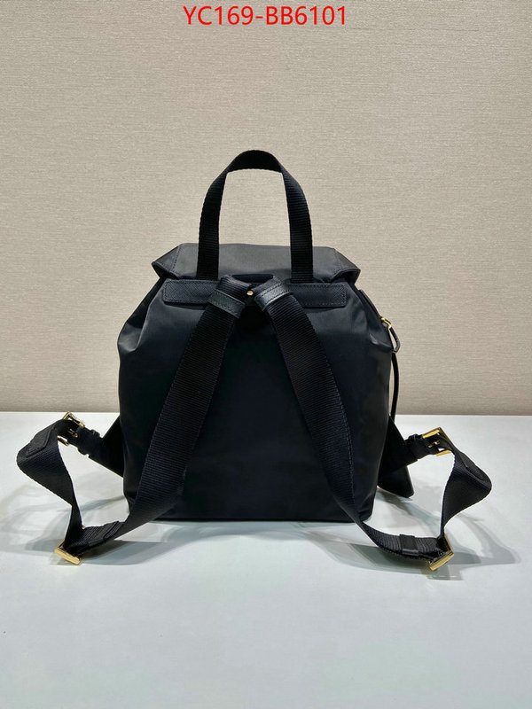 Prada Bags(TOP)-Backpack- knockoff ID: BB6101 $: 169USD,