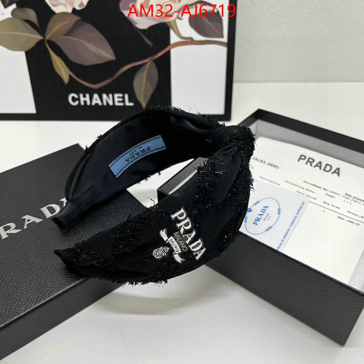 Hair band-Prada counter quality ID: AJ6719 $: 32USD