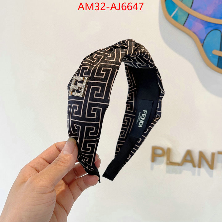 Hair band-Fendi wholesale imitation designer replicas ID: AJ6647 $: 32USD