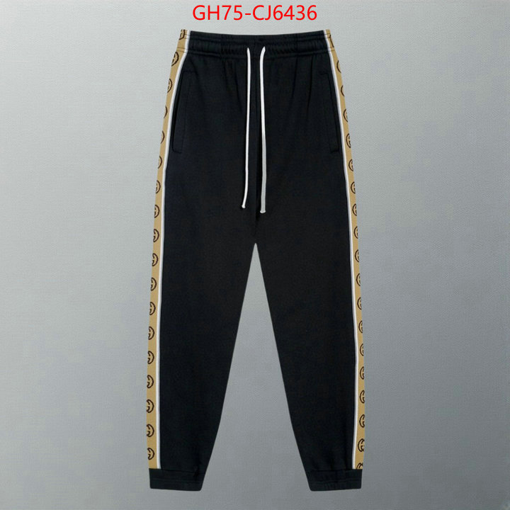 Clothing-Gucci high quality designer replica ID: CJ6436 $: 75USD