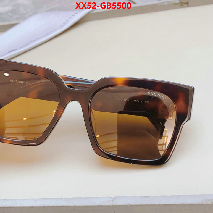 Glasses-Miu Miu aaaaa+ replica designer ID: GB5500 $: 52USD