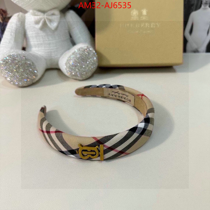 Hair band-Burberry where can i find ID: AJ6535 $: 32USD