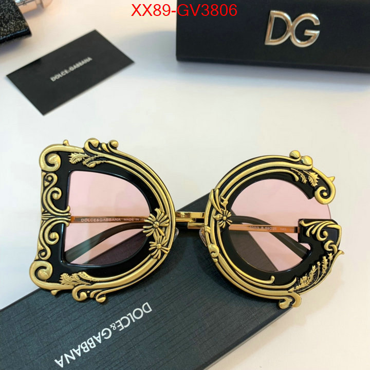 Glasses-DG top quality fake ID: GV3806 $: 89USD