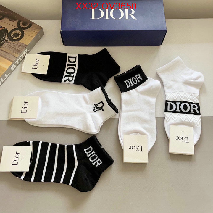 Sock-Dior buy high quality cheap hot replica ID: QV3650 $: 32USD