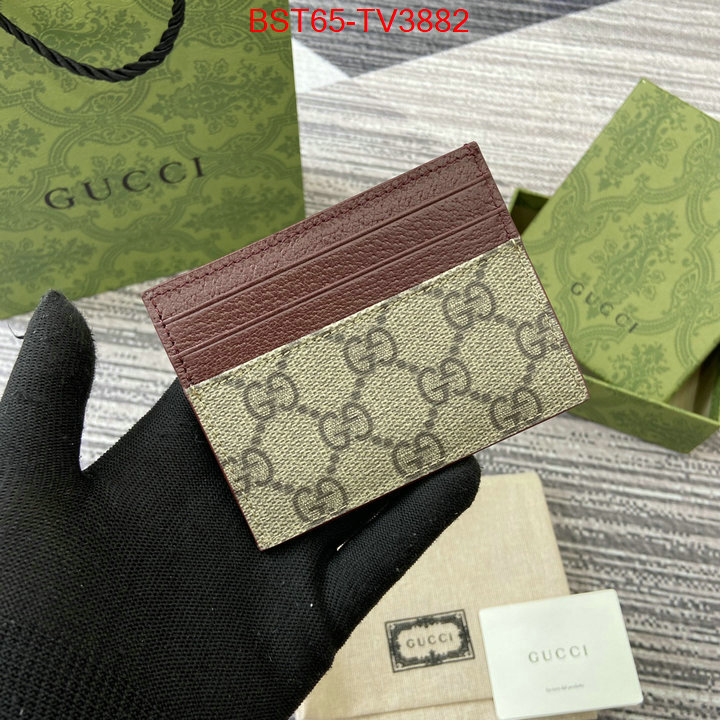 Gucci Bags(TOP)-Wallet- best quality designer ID: TV3882 $: 65USD,