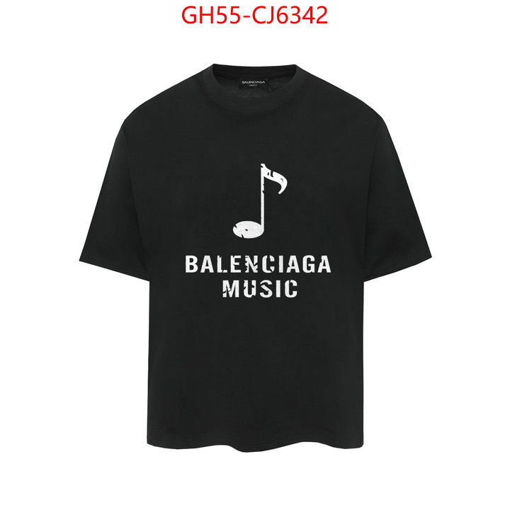 Clothing-Balenciaga sale outlet online ID: CJ6342 $: 55USD