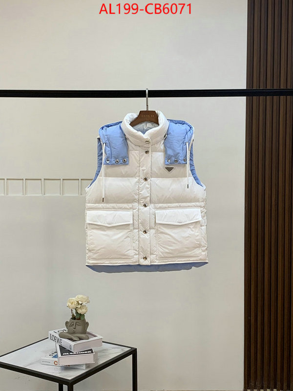 Down jacket Women-Prada what 1:1 replica ID: CB6071 $: 199USD