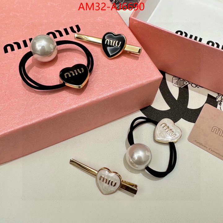 Hair band-MIU MIU shop ID: AJ6690 $: 32USD