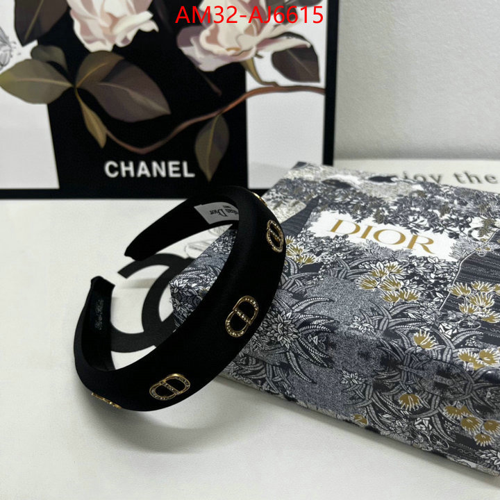 Hair band-Dior best designer replica ID: AJ6615 $: 32USD