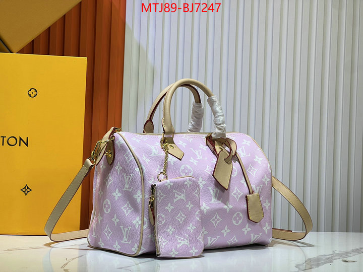 LV Bags(4A)-Speedy- aaaaa replica ID: BJ7247 $: 89USD,