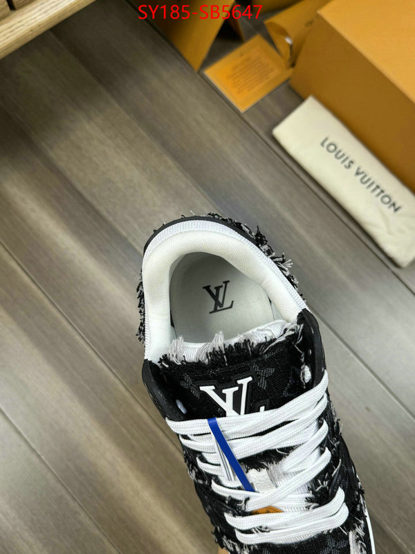 Men Shoes-LV how to start selling replica ID: SB5647 $: 185USD