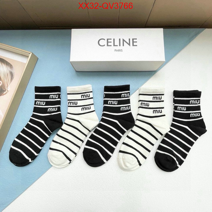 Sock-Miu Miu buy sell ID: QV3766 $: 32USD