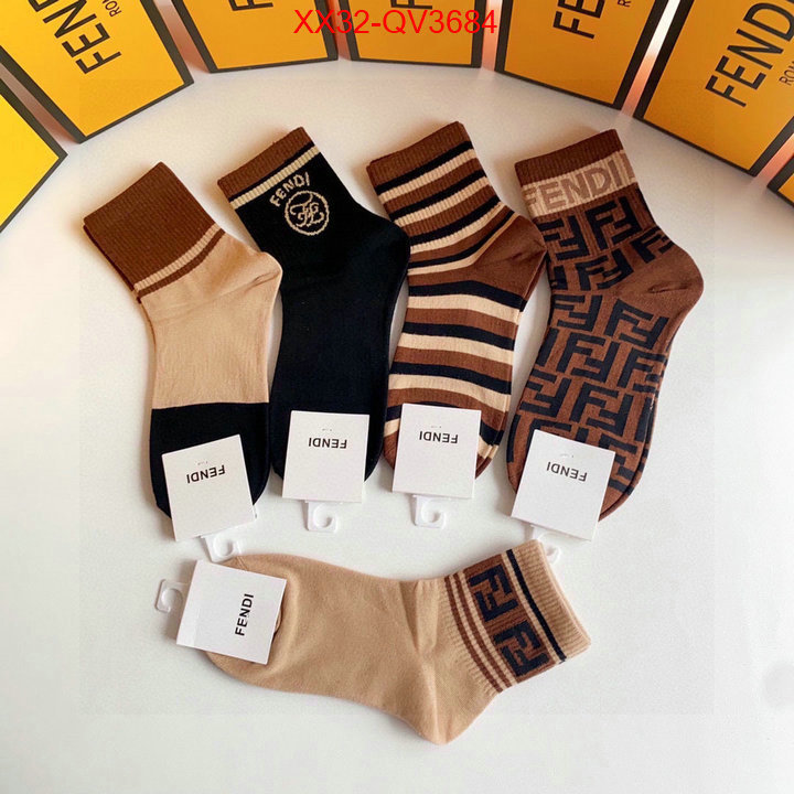 Sock-Fendi shop now ID: QV3684 $: 32USD