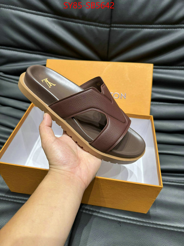 Men Shoes-LV highest quality replica ID: SB5642 $: 85USD