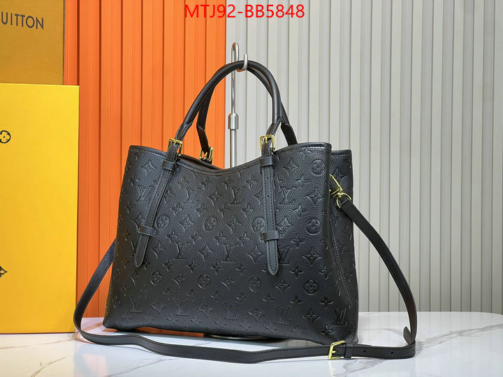 LV Bags(4A)-Handbag Collection- fashion designer ID: BB5848 $: 92USD,