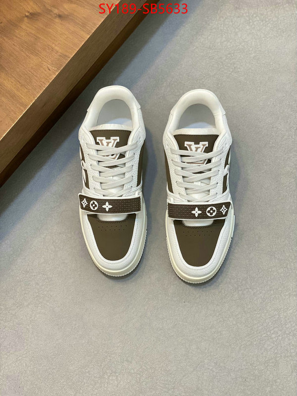 Men Shoes-LV high quality 1:1 replica ID: SB5633 $: 189USD