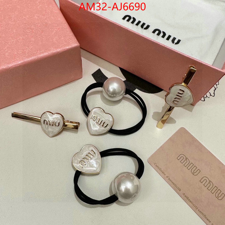 Hair band-MIU MIU shop ID: AJ6690 $: 32USD